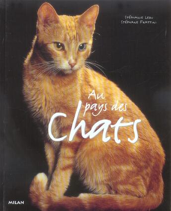 Couverture du livre « Au pays des chats » de Gilles Chamberland aux éditions Milan