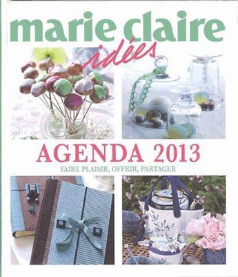 Couverture du livre « Agenda 2013 » de  aux éditions Marie-claire