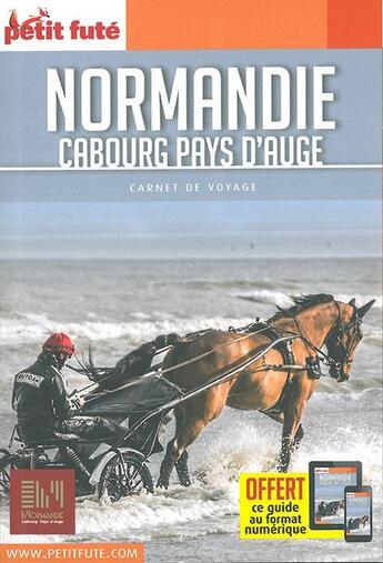 Couverture du livre « GUIDE PETIT FUTE ; CARNETS DE VOYAGE : Normandie, Cabourg, Pays d'Auge (édition 2018) » de Collectif Petit Fute aux éditions Le Petit Fute