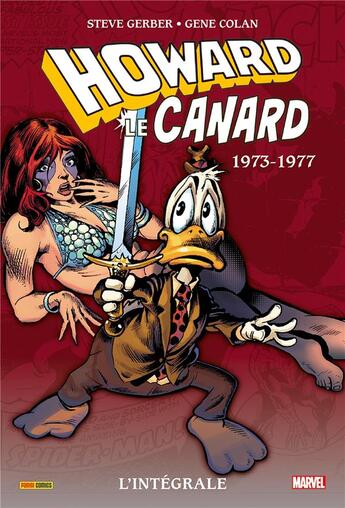 Couverture du livre « Howard le canard : Intégrale vol.1 : 1973-1977 » de Steve Gerber et Gene Colan et Val Mayerik et Frank Brunner aux éditions Panini