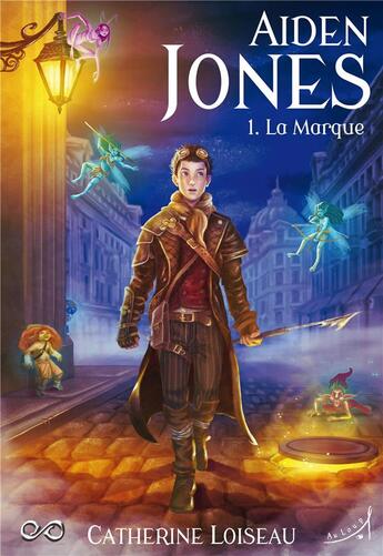 Couverture du livre « Aiden Jones Tome 1 ; la marque » de Catherine Loiseau aux éditions Au Loup