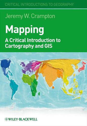 Couverture du livre « Mapping » de Jeremy W. Crampton aux éditions Wiley-blackwell