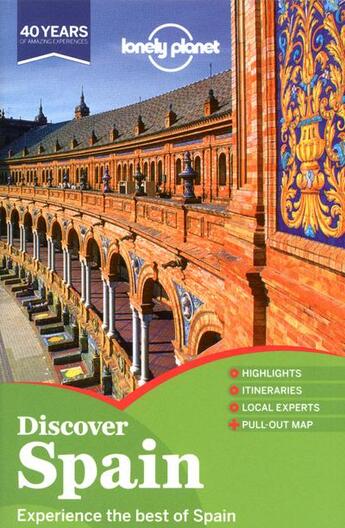 Couverture du livre « Discover Spain (3e édition) » de  aux éditions Lonely Planet France