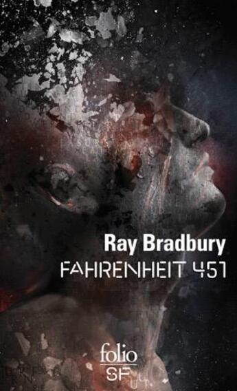 Couverture du livre « Fahrenheit 451 » de Ray Bradbury aux éditions Folio