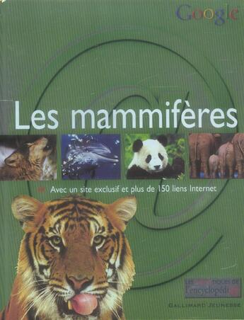 Couverture du livre « Les mammiferes » de Burnie/Green aux éditions Gallimard-jeunesse