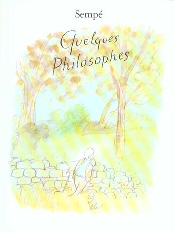 Couverture du livre « Quelques philosophes » de Sempe aux éditions Denoel