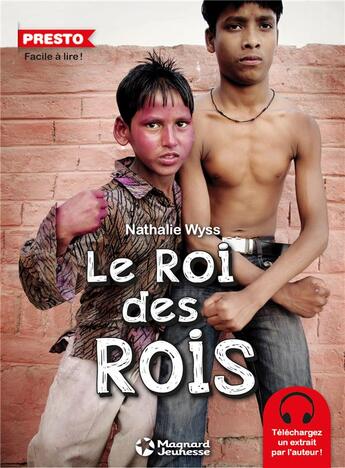 Couverture du livre « Le roi des rois » de Nathalie Wyss aux éditions Magnard