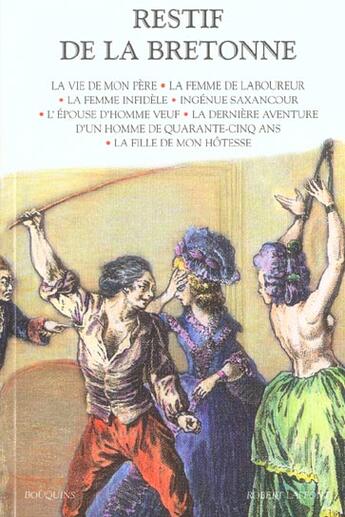 Couverture du livre « Restif de la Bretonne Tome 2 » de Nicolas-Edme Rétif De La Bretonne aux éditions Bouquins