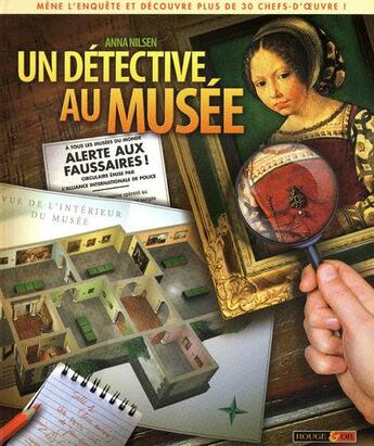 Couverture du livre « Un détective au musée » de Nielsen/Nilsen aux éditions Rouge Et Or