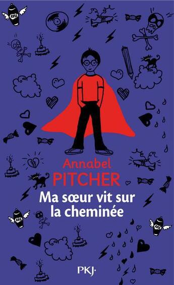 Couverture du livre « Ma soeur vit sur la cheminée » de Pitcher Annabel aux éditions Pocket Jeunesse