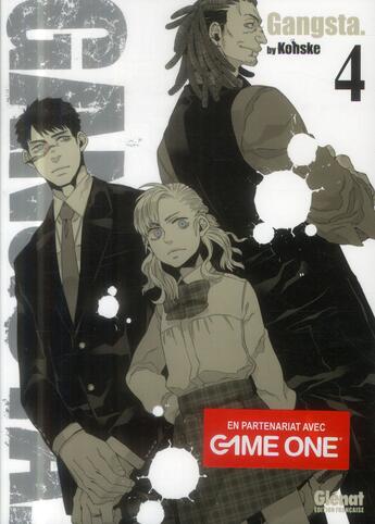 Couverture du livre « Gangsta Tome 4 » de Kohske aux éditions Glenat