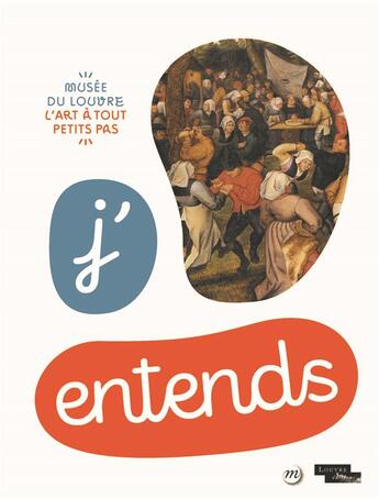 Couverture du livre « J'entends - l'art a tout petits pas » de  aux éditions Reunion Des Musees Nationaux