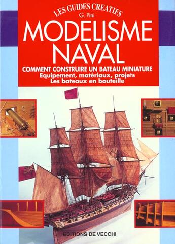 Couverture du livre « Modelisme naval » de  aux éditions De Vecchi