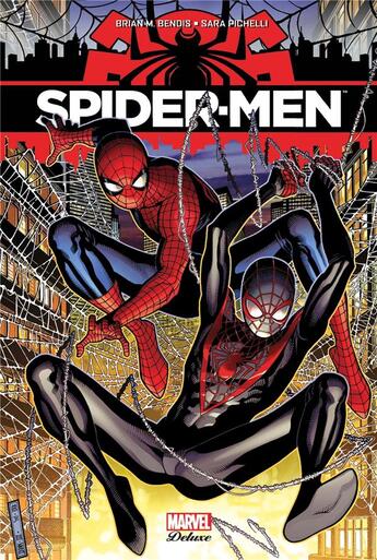 Couverture du livre « Spider-Men Tome 1 » de Sara Pichelli et Brian Michael Bendis aux éditions Panini