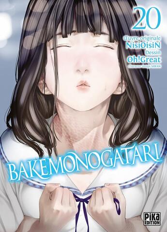 Couverture du livre « Bakemonogatari Tome 20 » de Oh! Great et Nisioisin aux éditions Pika