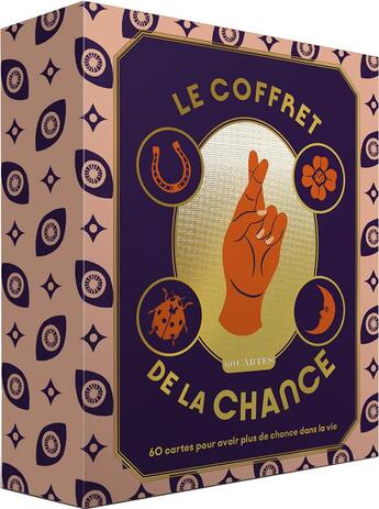 Couverture du livre « Le coffret de la chance : 60 cartes pour avoir plus de chance dans la vie » de Paul Grace et Camilla Perkins aux éditions Contre-dires