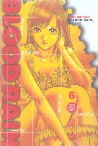 Couverture du livre « Blood rain t.6 » de Mio Murao aux éditions Soleil