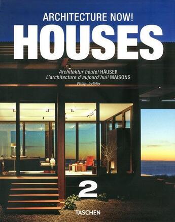 Couverture du livre « Architecture now ! houses t.2 » de Philip Jodidio aux éditions Taschen