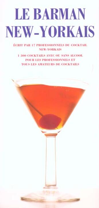 Couverture du livre « Le Barman New-Yorkais » de Sally-Ann Berk aux éditions Konemann