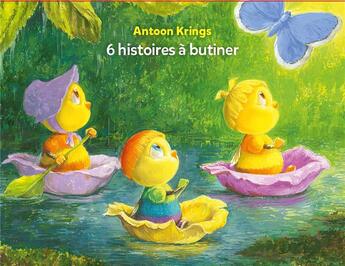 Couverture du livre « Mini-bibliothèque les drôles de petites abeilles : coffret de 6 histoires » de Antoon Krings aux éditions Gallimard Jeunesse Giboulees