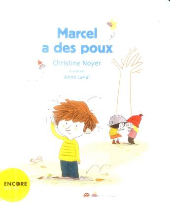 Couverture du livre « Marcel a des poux » de Noyer/Laval aux éditions Actes Sud