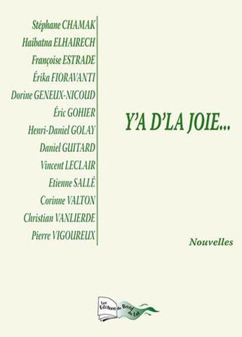 Couverture du livre « Y a d'lajoie » de  aux éditions Bord Du Lot