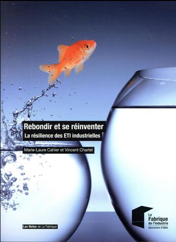 Couverture du livre « Rebondir et se réinventer ; la résilience des ETI industrielles (édition 2017) » de Vincent Charlet et Marie-Laure Cahier aux éditions Presses De L'ecole Des Mines