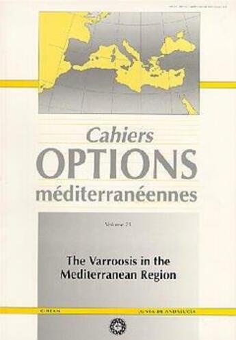 Couverture du livre « The varroosis in the mediterranean region cahiers options mediterraneennesvol 21 1997 » de  aux éditions Lavoisier Diff