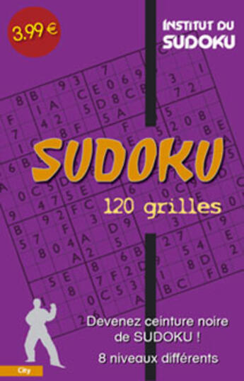 Couverture du livre « Sudoku 120 grilles » de  aux éditions City