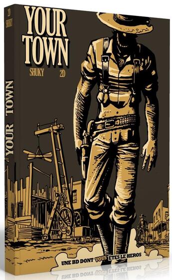 Couverture du livre « Your town » de Shuky et 2d aux éditions Makaka