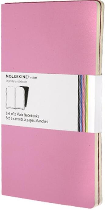 Couverture du livre « Carnet volant blanc - grand format - couverture souple rose » de Moleskine aux éditions Moleskine Papet