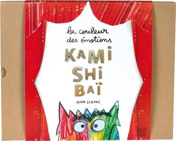 Couverture du livre « Kamishibaï, la couleur des émotions » de Anna Llenas aux éditions Glenat Jeunesse