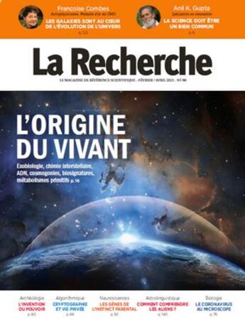 Couverture du livre « La recherche n 564 » de  aux éditions La Recherche