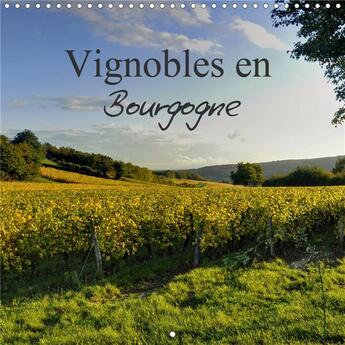 Couverture du livre « Vignobles en bourgogne calendrier mural 2020 300 300 mm square - magnifique region reputee dans (édition 2020) » de Didier Sibourg aux éditions Calvendo