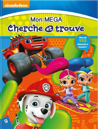 Couverture du livre « Nick junior mega cherche et trouve » de  aux éditions Pi Kids