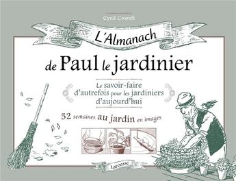 Couverture du livre « L'almanach de Paul le jardinier » de  aux éditions Larousse