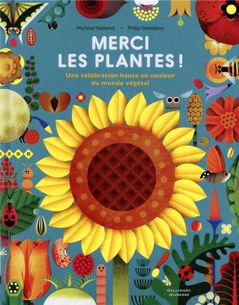 Couverture du livre « Merci les plantes ! » de Machael Holland aux éditions Gallimard-jeunesse