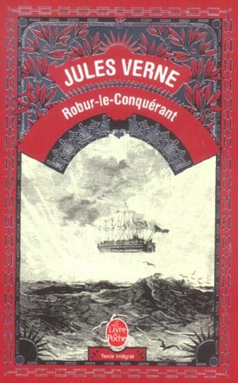 Couverture du livre « Robur-le-conquérant » de Jules Verne aux éditions Le Livre De Poche