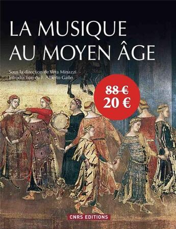 Couverture du livre « La musique au Moyen-âge » de Vera Minazzi aux éditions Cnrs