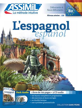 Couverture du livre « Pack cd l'espagnol » de Juan Cordoba et Marie Cordoba aux éditions Assimil