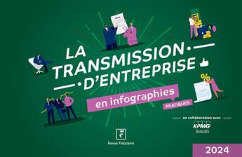 Couverture du livre « La transmission d'entreprise en infographies pratiques 2024 » de Revue Fiduciaire et Kpmg Avocats aux éditions Revue Fiduciaire