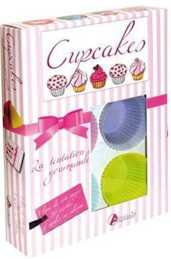 Couverture du livre « Cupcakes ; coffret » de  aux éditions Artemis