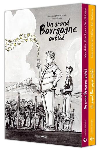 Couverture du livre « Un grand Bourgogne oublié : coffret Tomes 1 et 2 » de Boris Guilloteau et Manu Guillot et Herve Richez aux éditions Bamboo