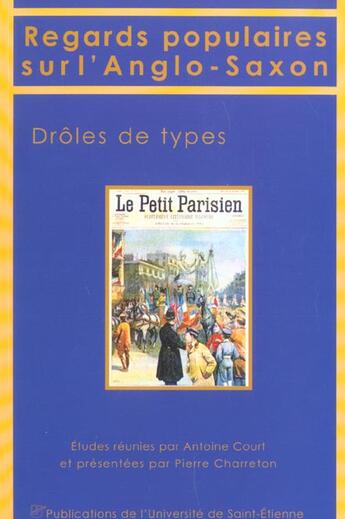 Couverture du livre « Regard populaire sur l'anglosaxon » de  aux éditions Pu De Saint Etienne