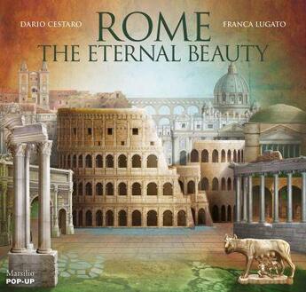 Couverture du livre « Rome the eternal beauty pop-up » de  aux éditions Dap Artbook