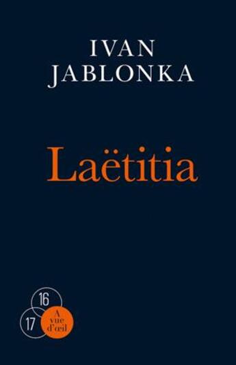 Couverture du livre « Laëtitia ; ou la fin des hommes » de Ivan Jablonka aux éditions A Vue D'oeil