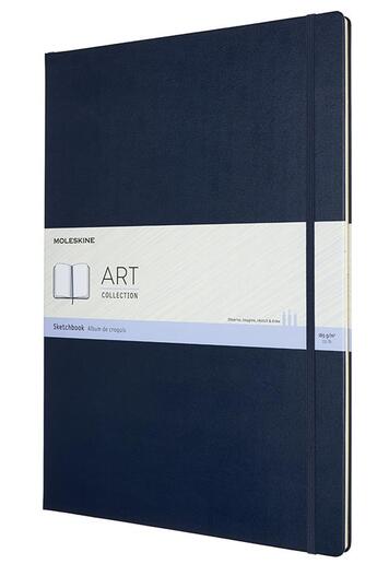 Couverture du livre « Carnet croquis A3 bleu saphir » de  aux éditions Moleskine