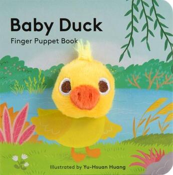 Couverture du livre « BABY DUCK - FINGER PUPPET BOOK » de Yu-Hsuan Huang aux éditions Chronicle Books