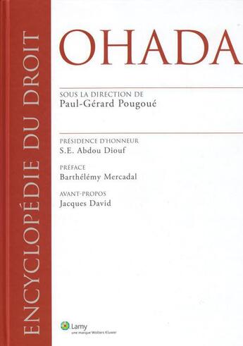 Couverture du livre « Encyclopédie du droit Ohada » de Paul-Gerard Pougoue aux éditions L'harmattan