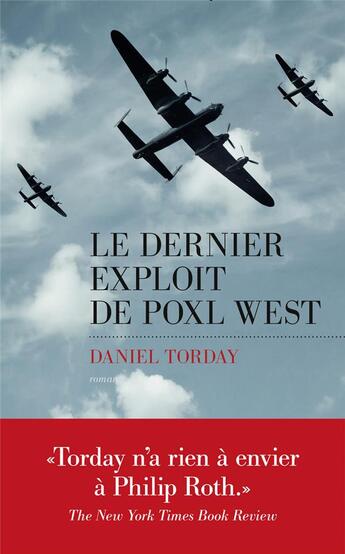 Couverture du livre « Le dernier exploit de Poxl West » de Daniel Torday aux éditions Les Escales
